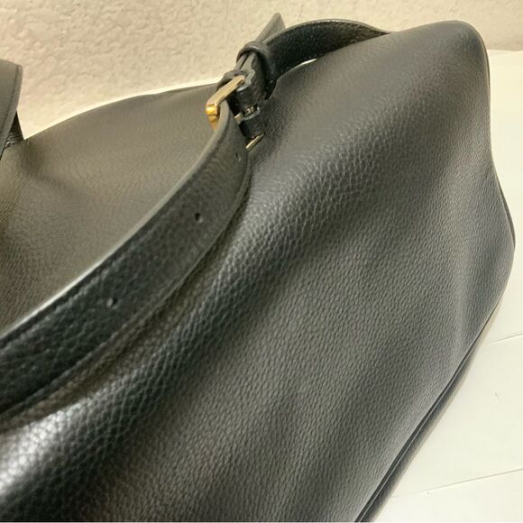Kate Spade Leila Dome Backpack Black Pebbled Leather K8155 NWOT $399 Retail - Picture 6 of 9